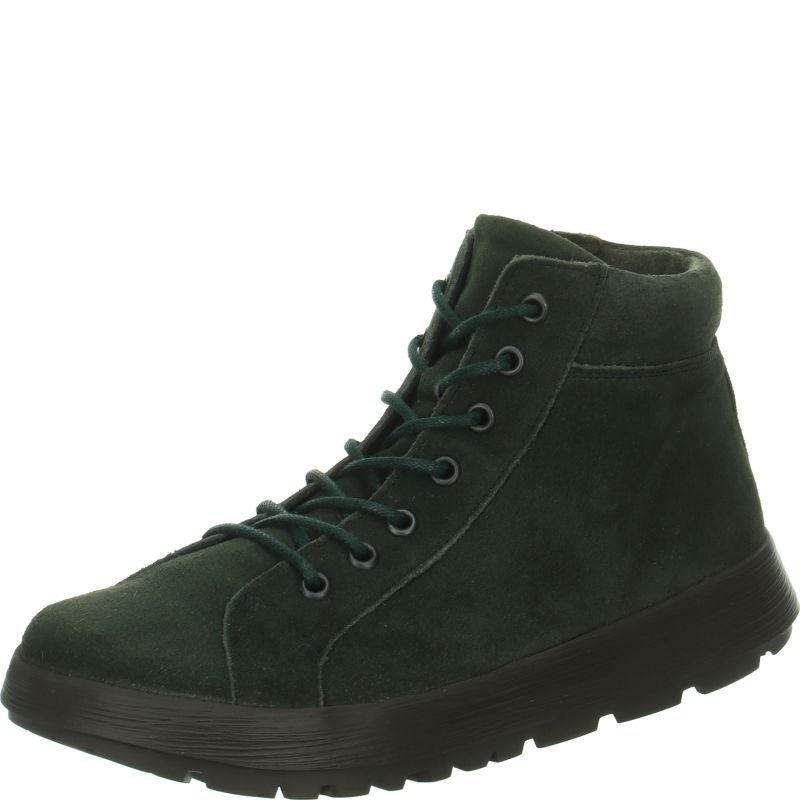 Think COMODA Ankle boot - Material: Leather in Green