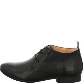 Think! GUAD2 Damen Schnürschuh - Material: Leder in Schwarz