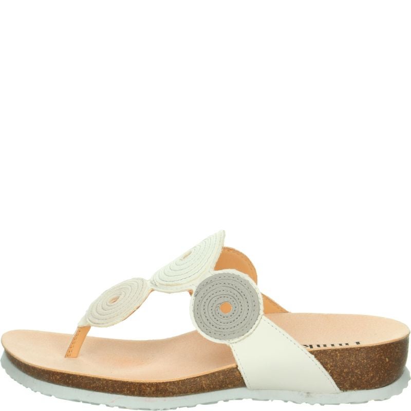 Think JULIA DAMEN Woman Mules - Material: Leather in White