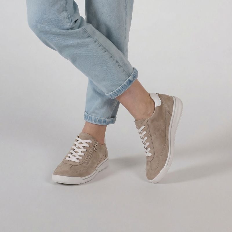Legero ALIA Woman Sneakers low - Material: Leather in Beige