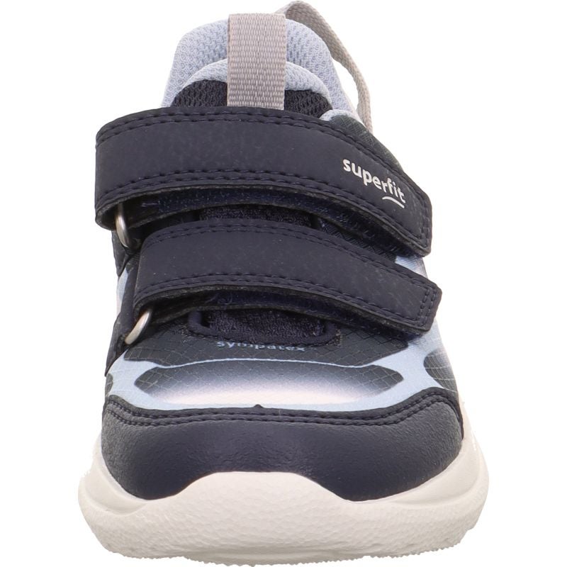 Superfit RUSH Sneakers low - Material: TextilSonstigesMaterial in Blue