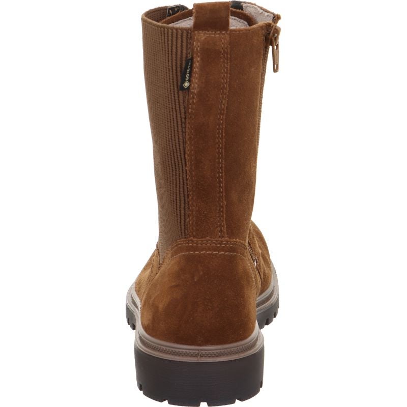 legero MONTA Damen Schnürboots - Material: Leder in Braun