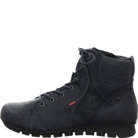 Think! MENSCHA Damen Stiefelette - Material: Leder in Blau