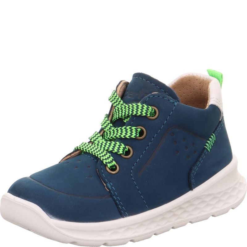Superfit BREEZE Jungen Sneaker low - Material: Leder in Blau