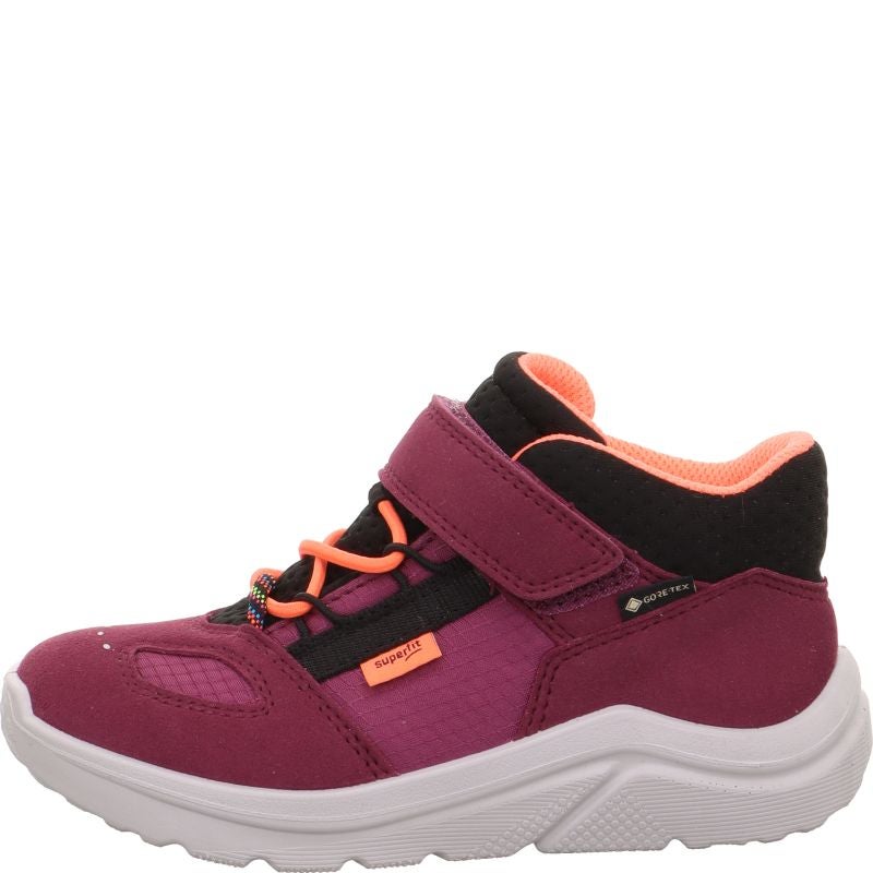 Superfit KICKS Unisex | Girls Sneakers high - Material: Textile in Red