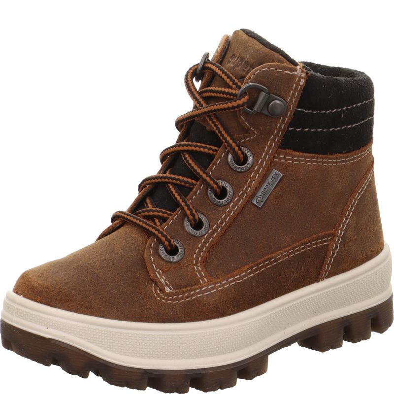Superfit TEDD Boys Boot - Material: Leather/Textil in Brown