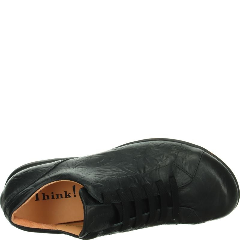 Think KONG HERREN Men  - Material: Leather in Black