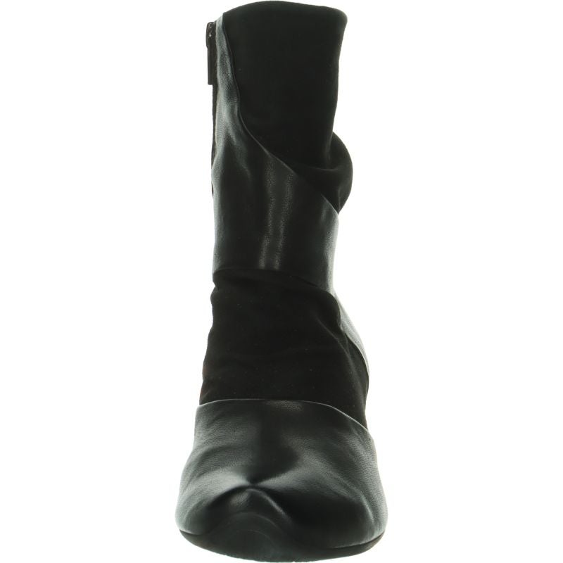 Think AIDA DAMEN Woman Ankle boot - Material: Leather in Black