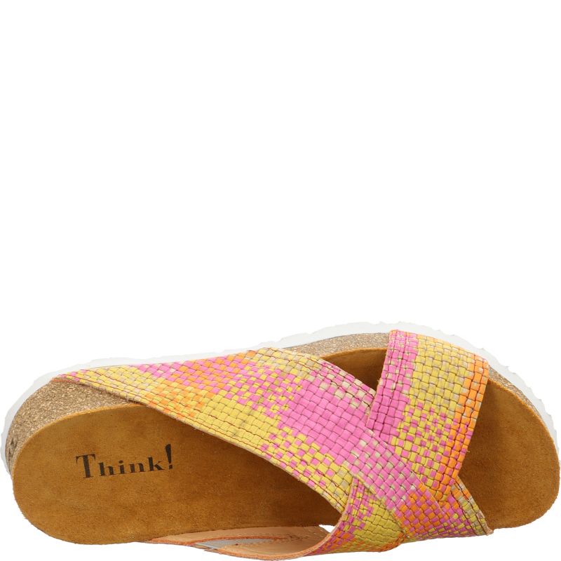 Think KOAK DAMEN Woman Mules - Material: Leather in Multi Colour