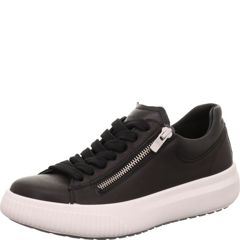 legero T4 JUMP Damen Sneaker low - Material: Leder in Schwarz