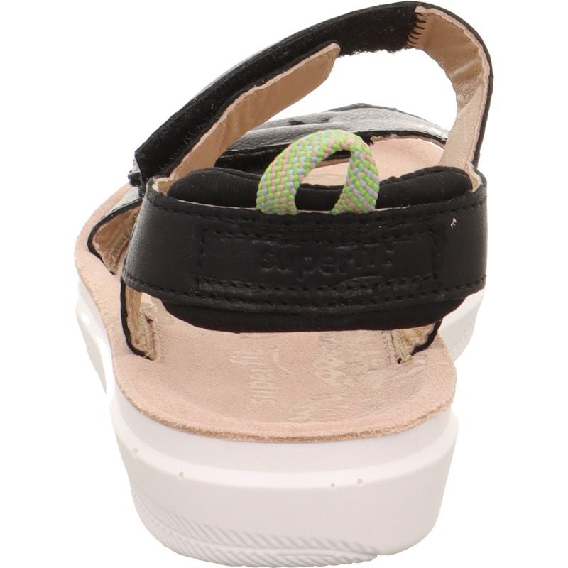 Superfit PALOMA Girls Sandal - Material: Leather/Textil in Black