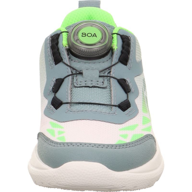 Superfit RUSH Sneaker low - Material: Textil/Sonstiges Material in Grün