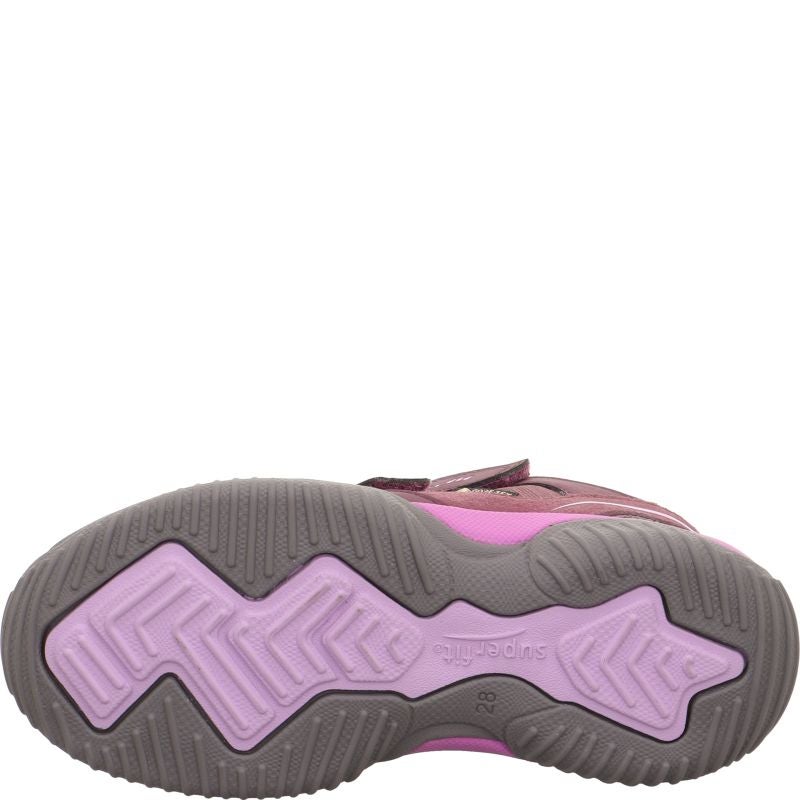 Superfit STORM Unisex | Girls Sneakers high - Material: Leder/Sonstiges Material/Texti in Red