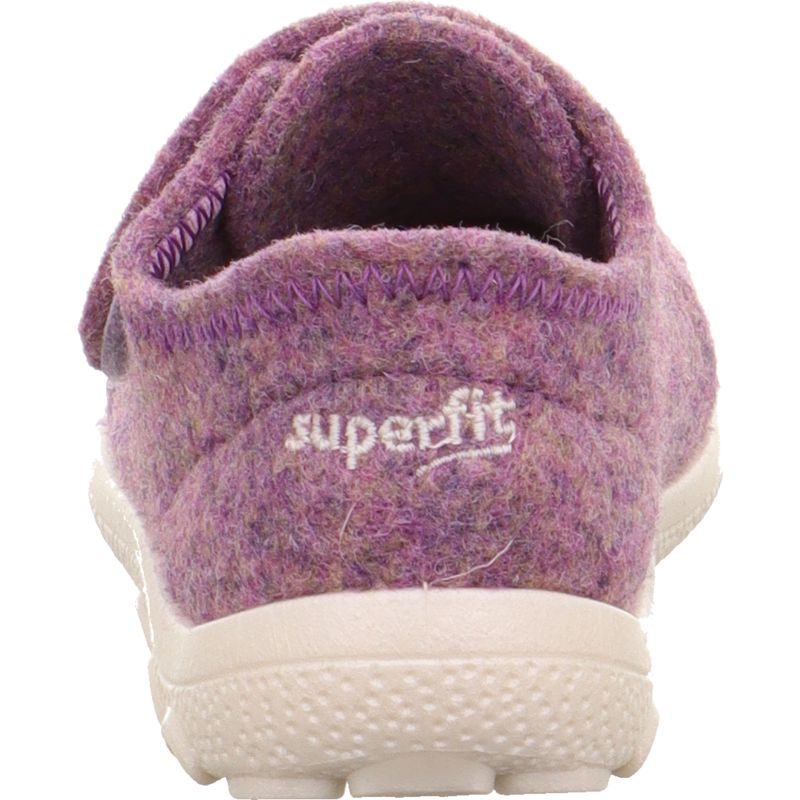 Superfit HAPPY OCTI Mädchen Hausschuh - Material: Textil in Lila