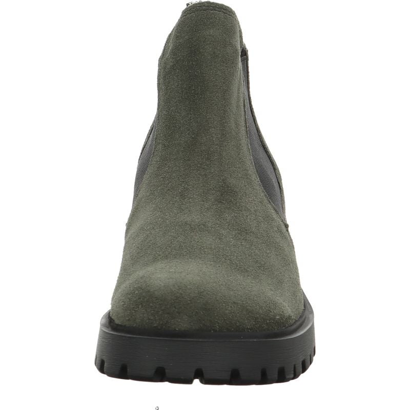 Think TRENTO Woman Chelsea boot - Material: Leather in Green