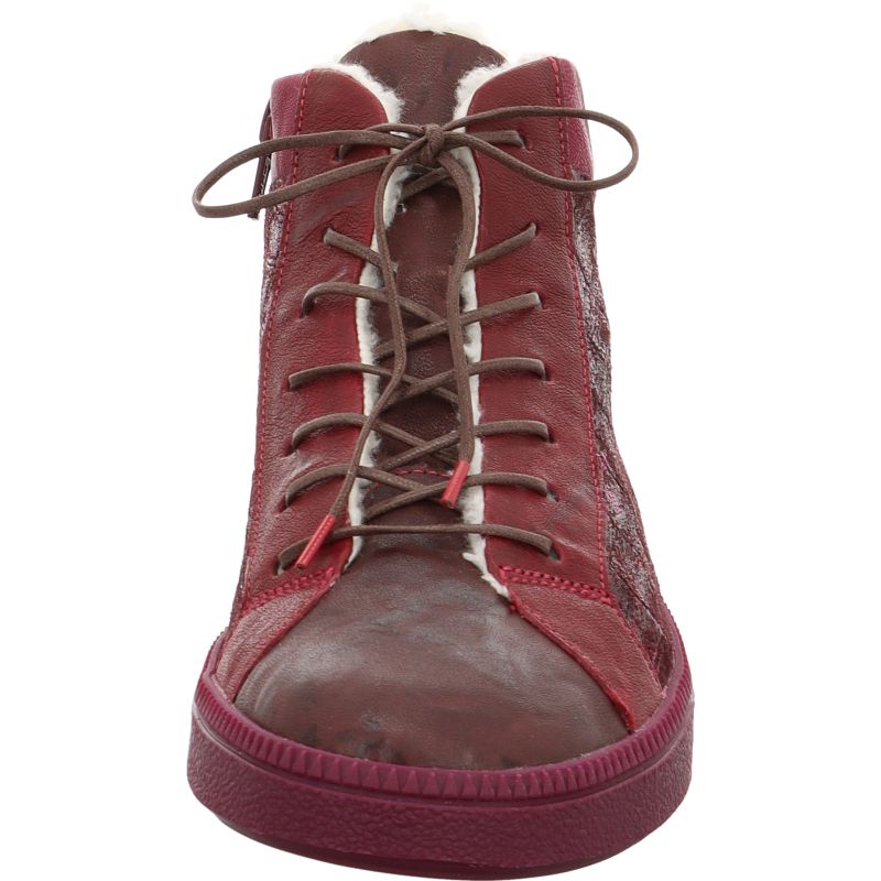 Think TURNA WOMEN Woman  - Material: Leather in Red