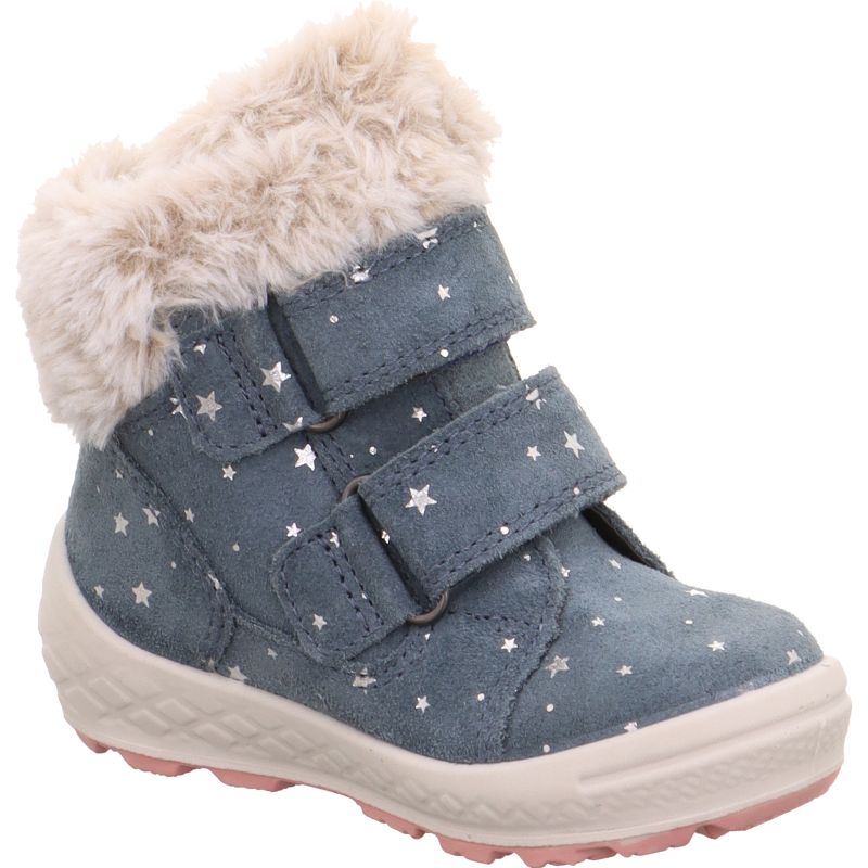 Superfit GROOVY 2.0 Girls Boot - Material: Leather/Textil in Blue