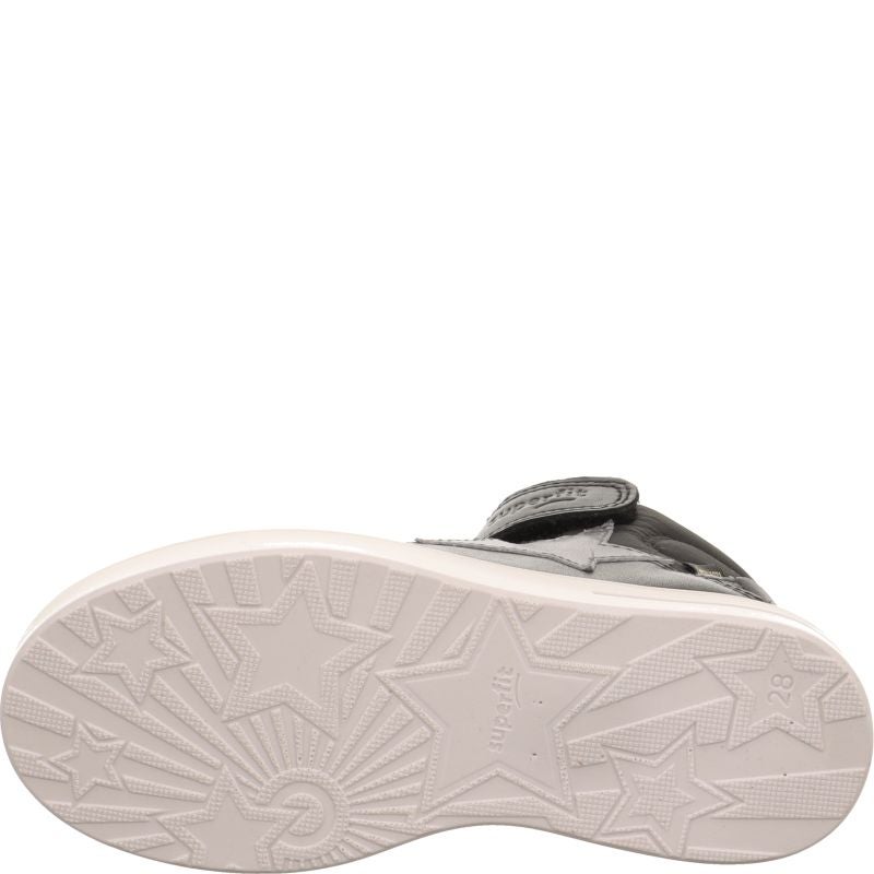 Superfit STELLA Mädchen Sneaker high - Material: Leder/Sonstiges Material/Textil in Schwarz
