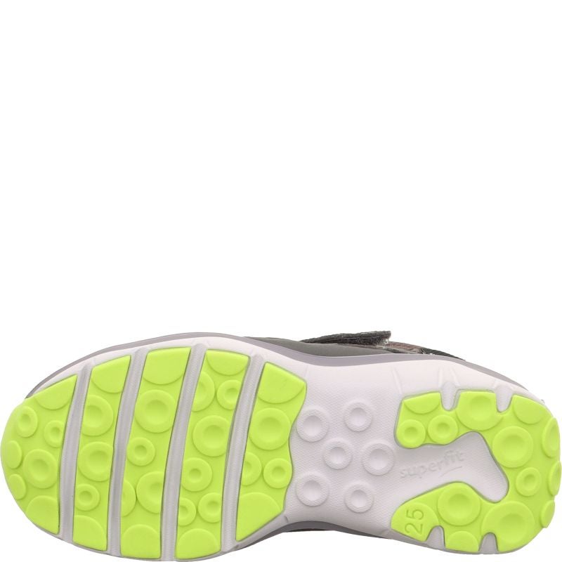 Superfit SPORT5 Jungen Sneaker high - Material: Textil/Sonstiges Material in Grau