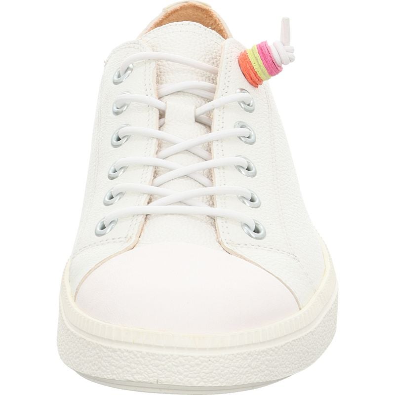 Think TURNA WOMEN Woman Sneakers low - Material: Leather in White