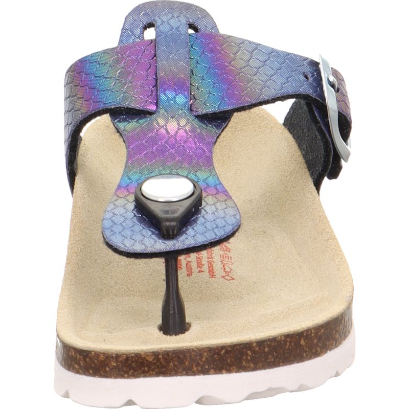 Superfit FUSSBETTPANTOFFEL Girls Slipper - Material: Sonstiges Material in Blue