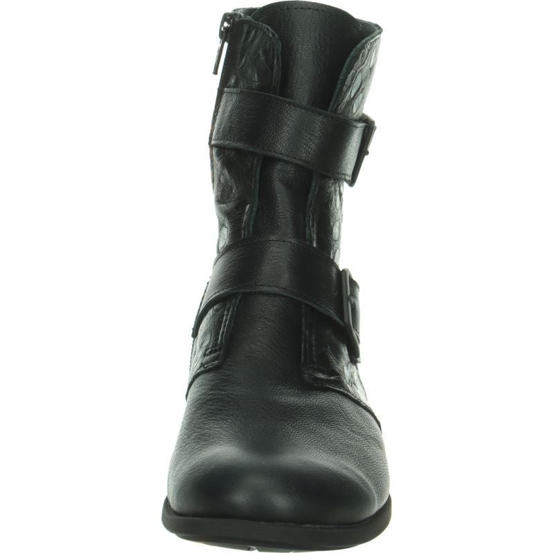 Think AGRAT Woman Ankle boot - Material: Leather in Black