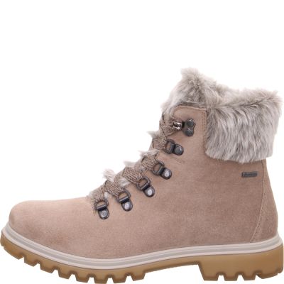 Legero MONTA Damen Schnürboots - Material: Leder in Beige