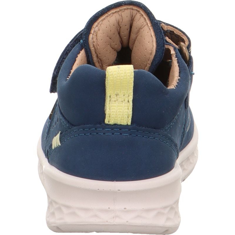 Superfit BREEZE Boys Sneakers high - Material: Leather in Blue