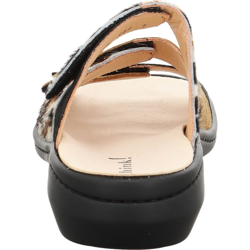 Think! CAMILLA Damen Pantolette - Material: Leder in Mehrfarbig
