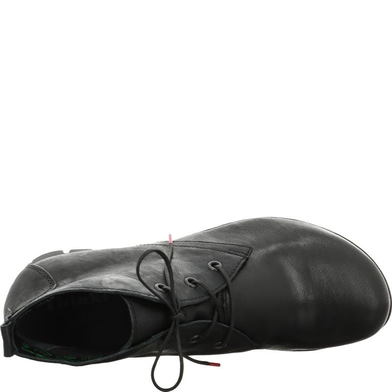 Think! MENSCHA Damen Ankle Boots - Material: Leder in Schwarz
