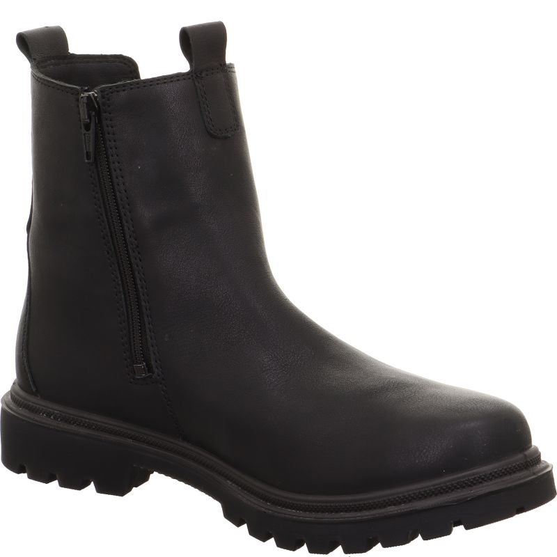 Legero MONTA Woman Chelsea boot - Material: Leather in Black