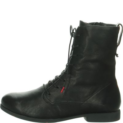 Think! AGRAT Damen Stiefelette - Material: Leder in Schwarz