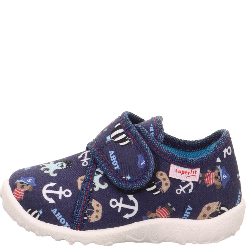 Superfit SPOTTY Slipper - Material: Textile in Blue