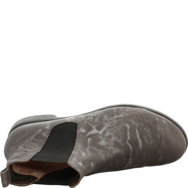 Think AGRAT Woman Cheslea boot - Material: Leather in Grey