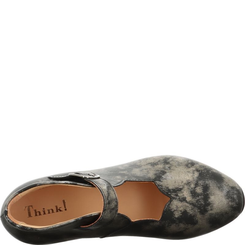 Think! AIDA Damen Pumps - Material: Leder in Schwarz