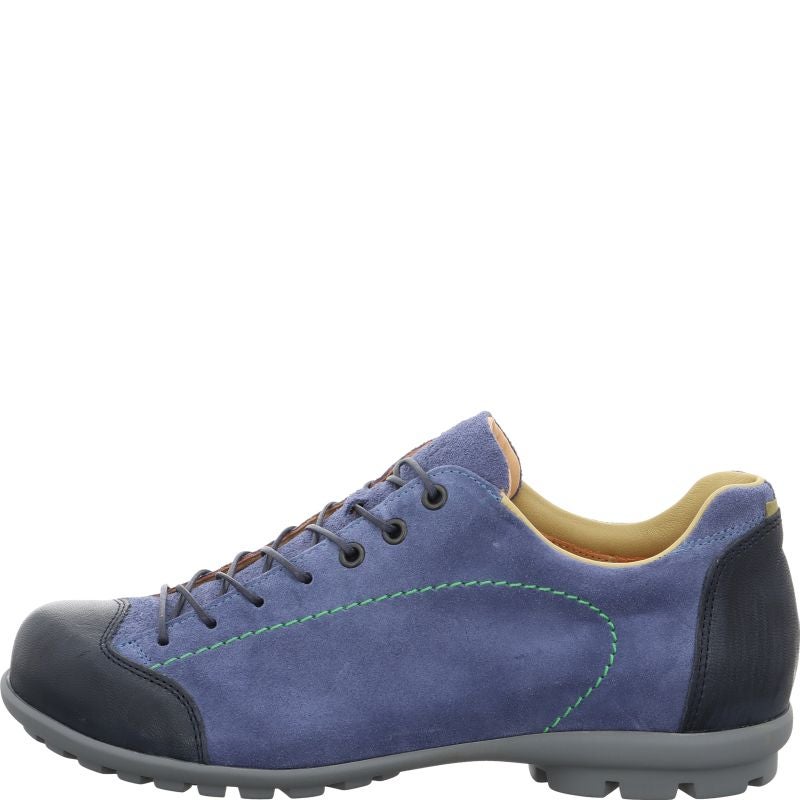 Think KONG HERREN Lace up shoe - Material: Leather in Blue