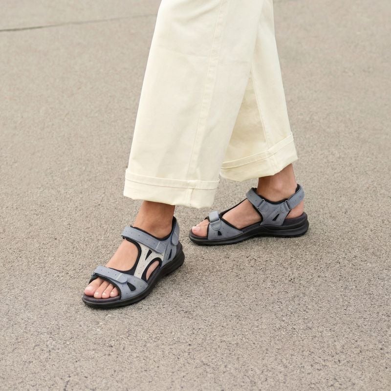 Legero SIRIS Woman Sandal - Material: Leather in Blue
