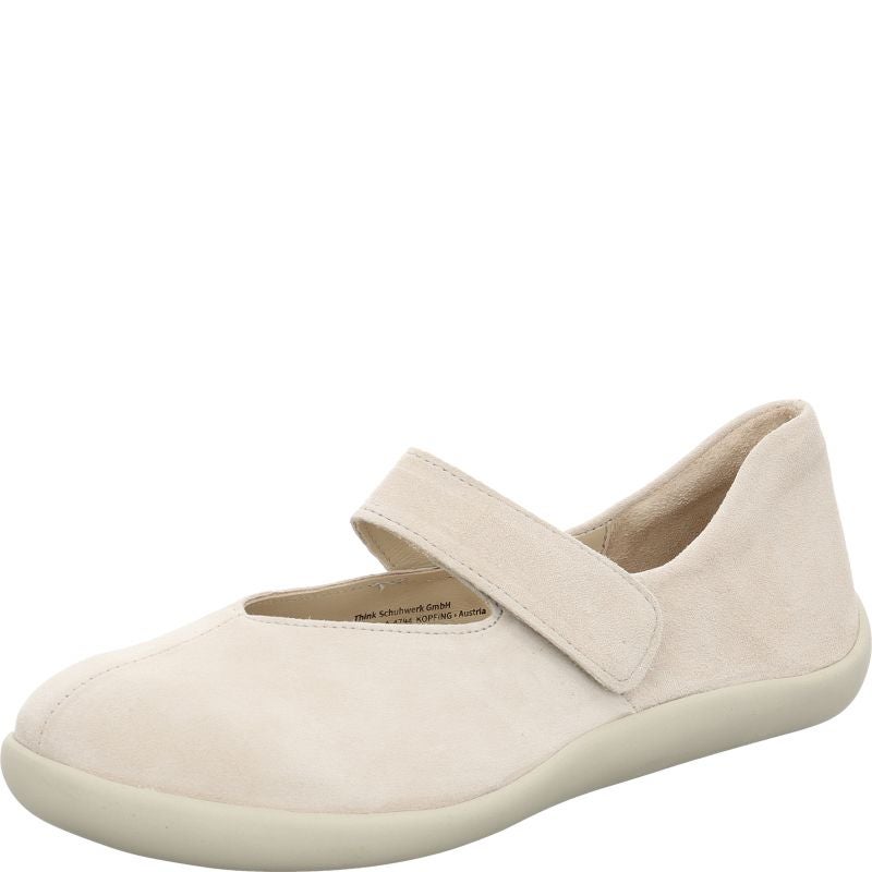 Think BLO Ballerina - Material: Leather in Beige