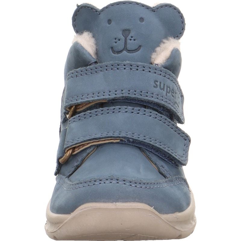 Superfit BREEZE Unisex, Boys Sneakers high - Material: Leather in Blue