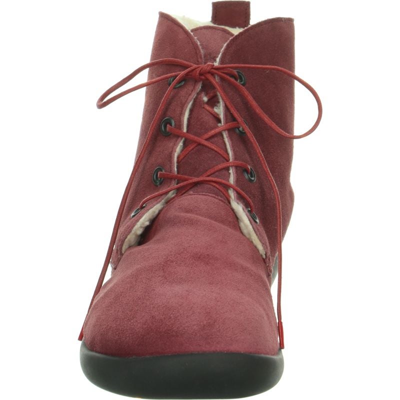 Think! BLO Damen Ankle Boots - Material: Leder in Rot