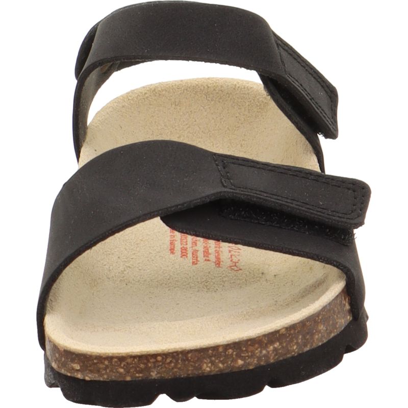 Superfit FUSSBETTPANTOFFEL Boys Sandal - Material: Sonstiges Material in Black