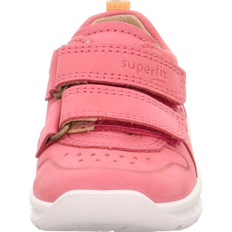 Superfit BREEZE Girls Sneakers low - Material: Leather in Rose