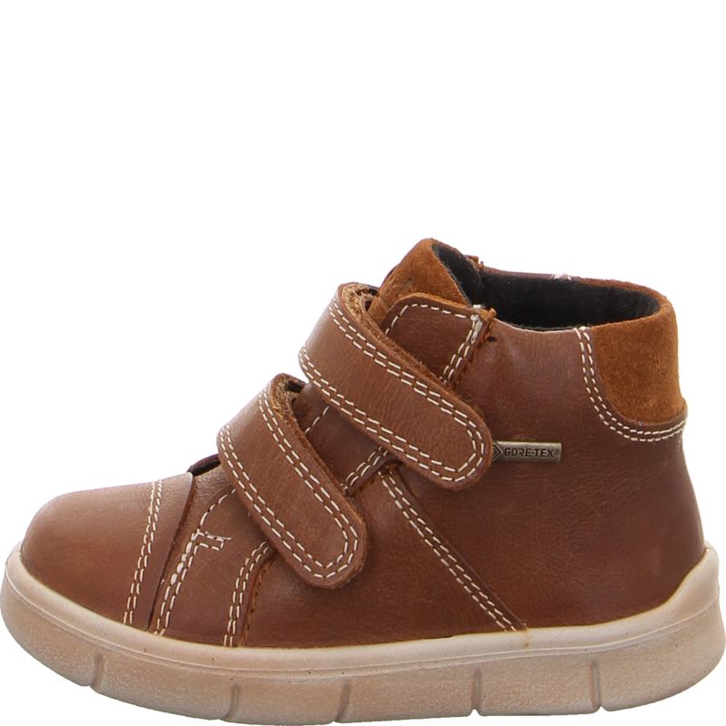 superfit ULLI Jungen Sneaker high - Material: Leder in Braun