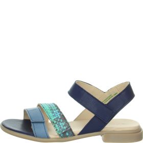 Think KAMAA Woman  - Material: Leather in Blue