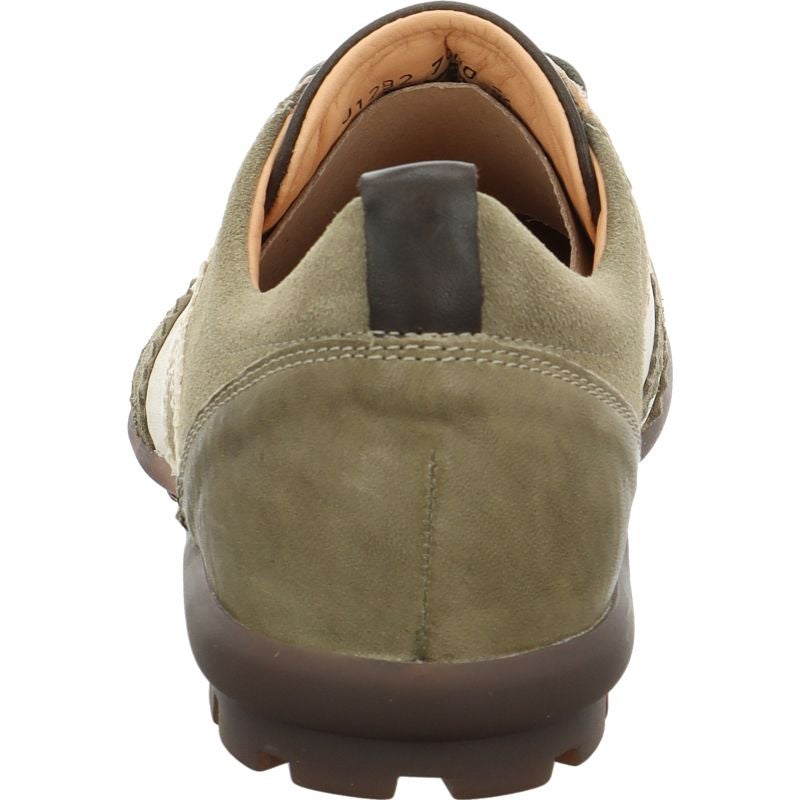 Think KONG HERREN Men Lace up shoe - Material: Leather in Green