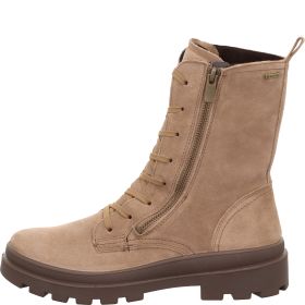 legero LUSIA Woman Lace-up boot - Material: Leather in Beige