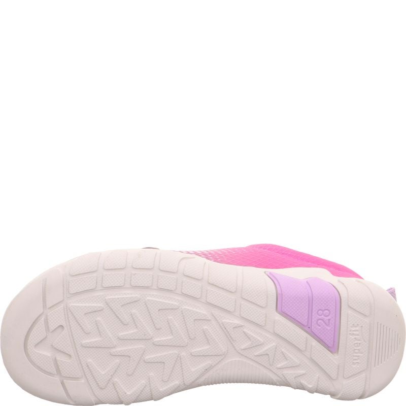 Superfit TRACE Sneaker low - Material: Textil/Sonstiges Material in Lila