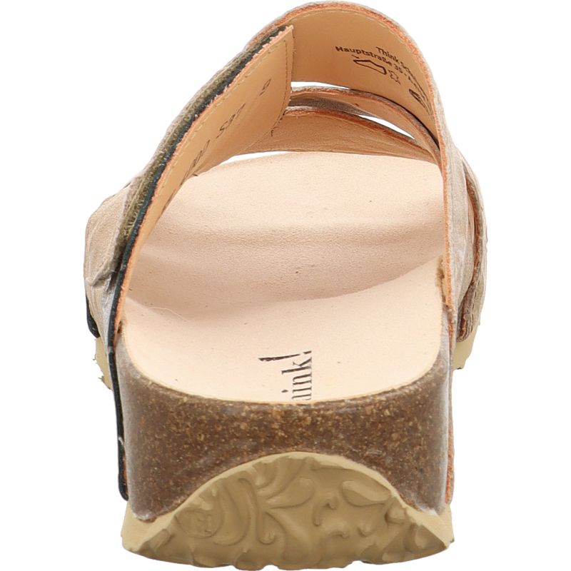 Think MIZZI DAMEN Woman  - Material: Leather in Beige