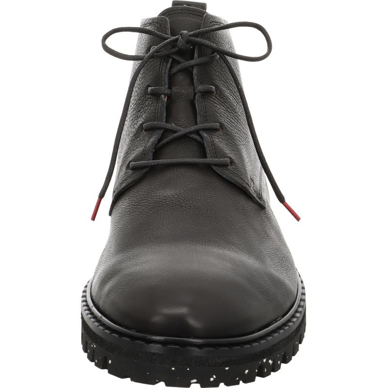 Think! CIVITA Herren Ankle Boots - Material: Leder in Schwarz