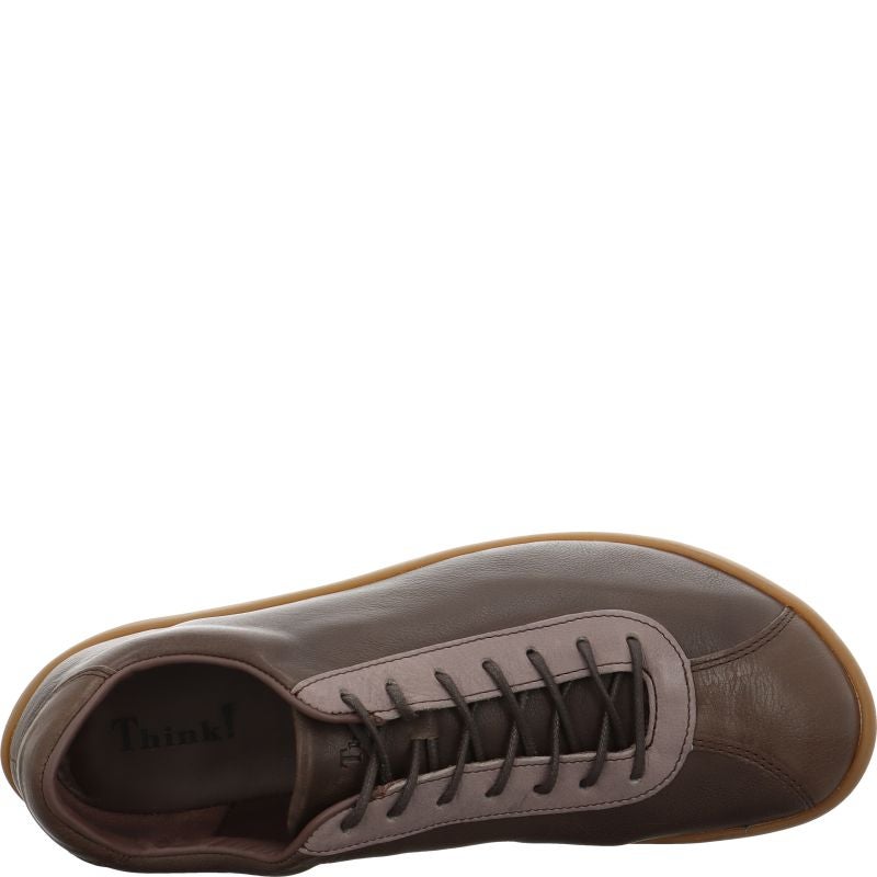 Think! HAPPAT Herren Sneaker low - Material: Leder in Braun